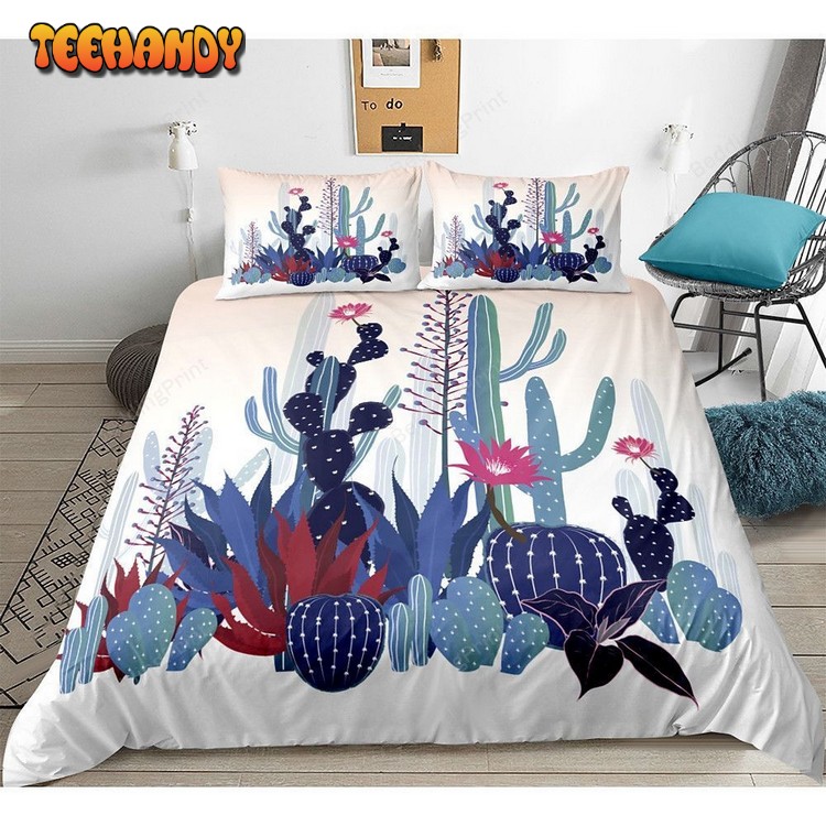 Cactus Bedding Set Bed Sheets Duvet Cover Bedding Sets