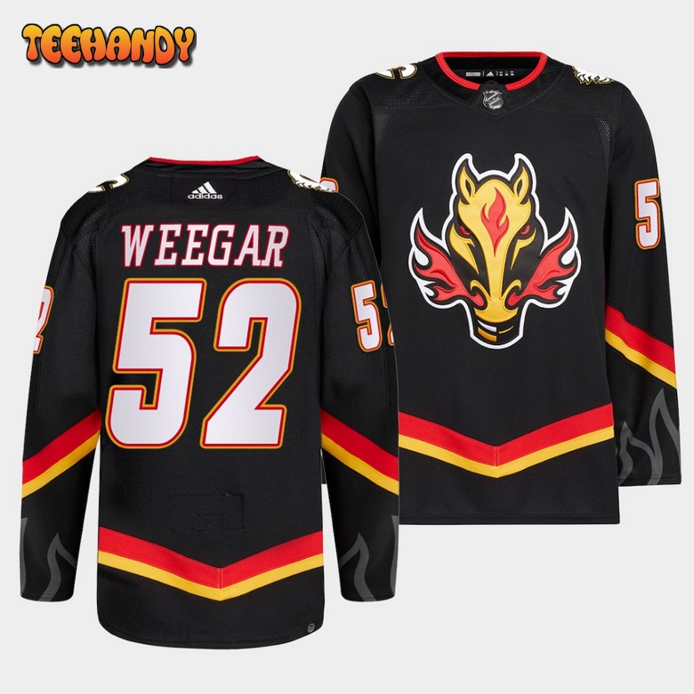 Calgary Flames MacKenzie Weegar 2022-23 Blasty Alternate Black Jersey