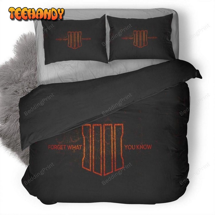 Call Of Duty Black Ops Duvet Cover Bedding Set Dup