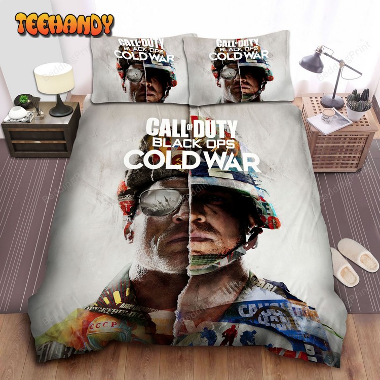 Call Of Duty, Cold War Two Sides Bed Sheets Duvet Cover Bedding Sets