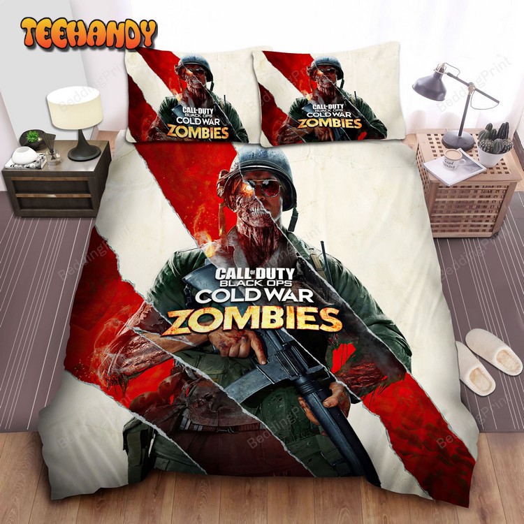 Call Of Duty, Cold War Zombies Bed Sheets Duvet Cover Bedding Sets