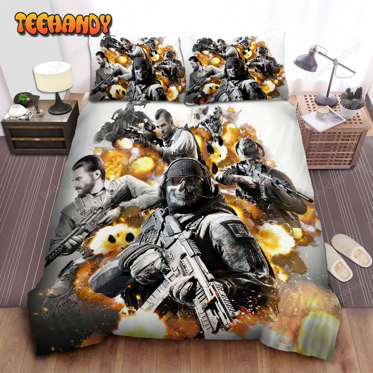 Call Of Duty, Hd Wallpaper Of Cod Mobile Duvet Cover Bedding Sets