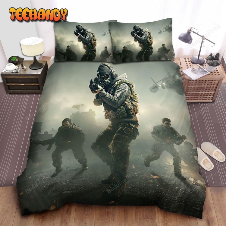 Call Of Duty, Mobile Game Characters Duvet Cover Bedding Sets