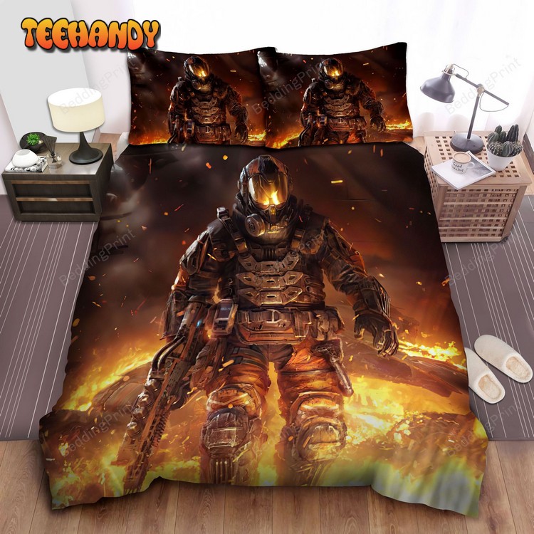 Call Of Duty, Modern Equipment Wallpaper Duvet Cover Bedding Sets