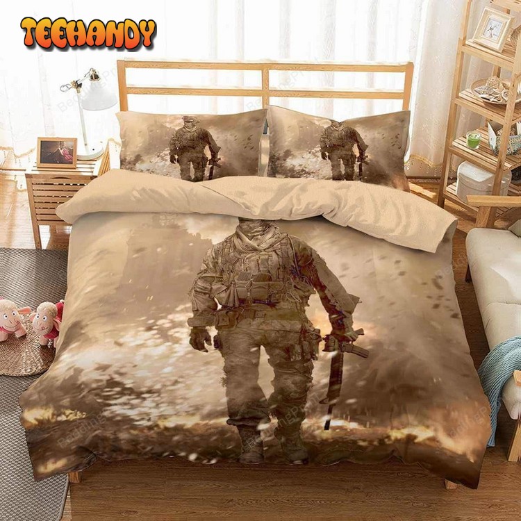 Call Of Duty Modern Warfare Duvet Cover Bedding Set