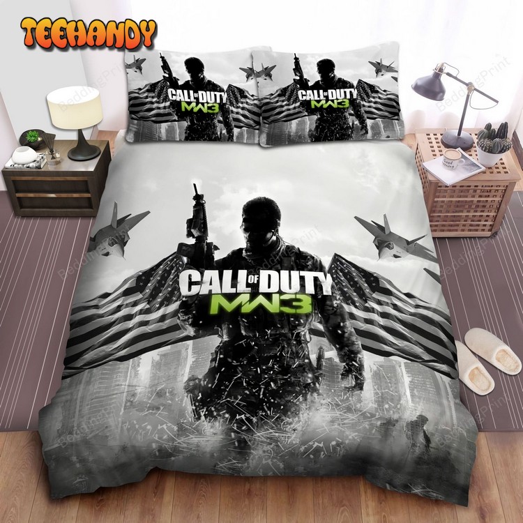 Call Of Duty, Wallpaper Of The 8th Bed Sheets Duvet Cover Bedding Sets