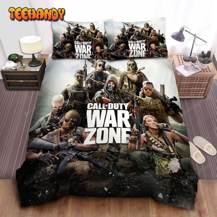 Call Of Duty, Warzone Image Bed Sheets Duvet Cover Bedding Sets