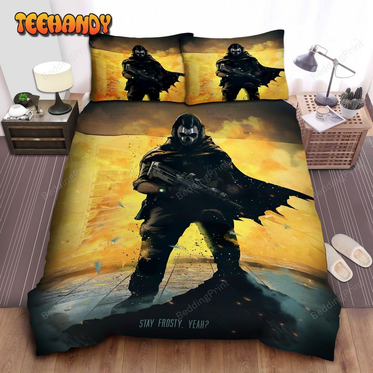 Call Of Duty Warzone Jawbone Bed Sheets Duvet Cover Bedding Sets