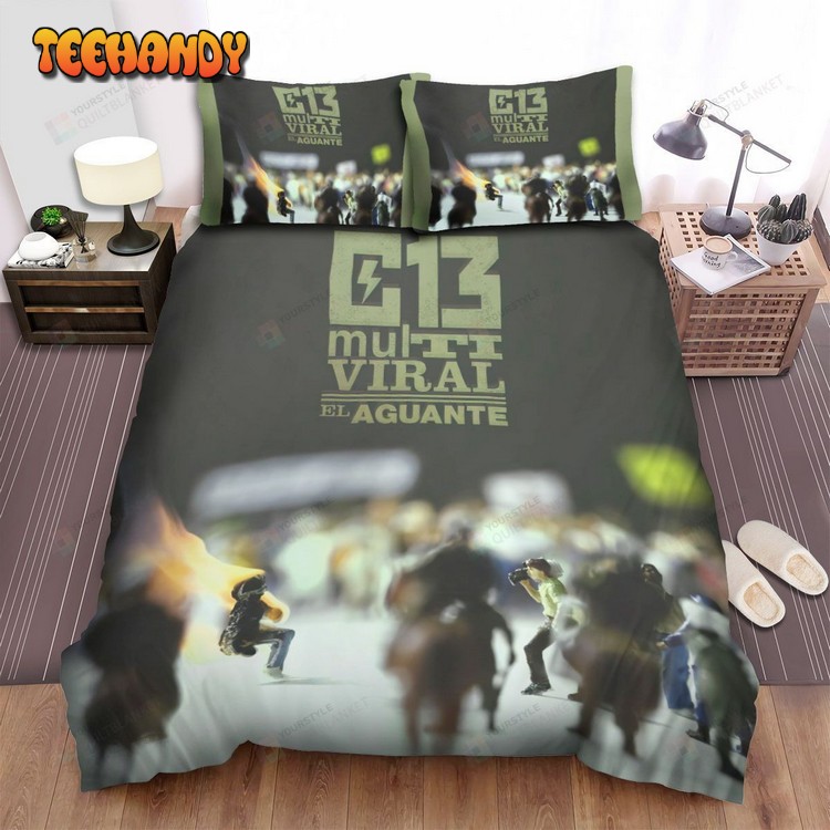 Calle 13 Music Band El Aguante Album Cover Comforter Bedding Sets