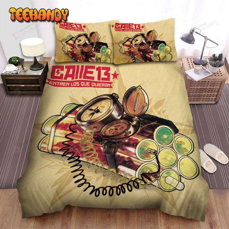 Calle 13 Music Band Entren Los Que Quieran Album Cover Bedding Sets