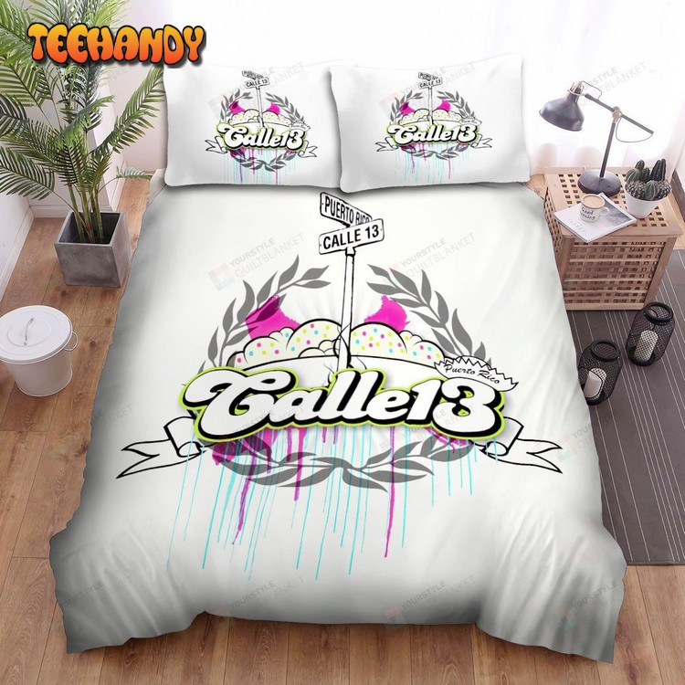 Calle 13 Music Band Grandes Exitos Album Cover Spread Bedding Sets