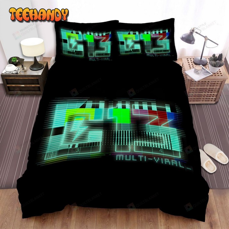 Calle 13 Music Band Multiviral Logo Spread Comforter Bedding Sets