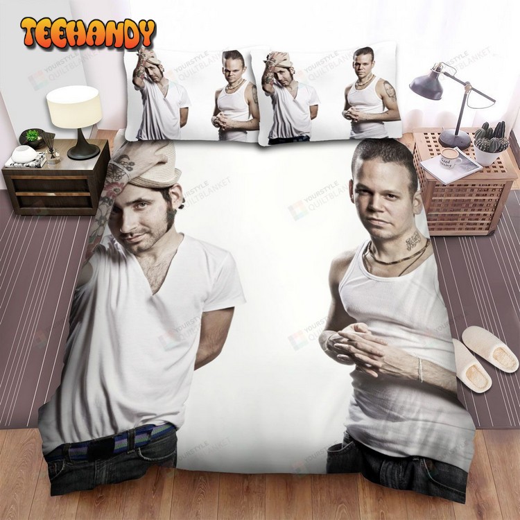 Calle 13 Music Band Residente Photoshoot Spread Comforter Bedding Sets