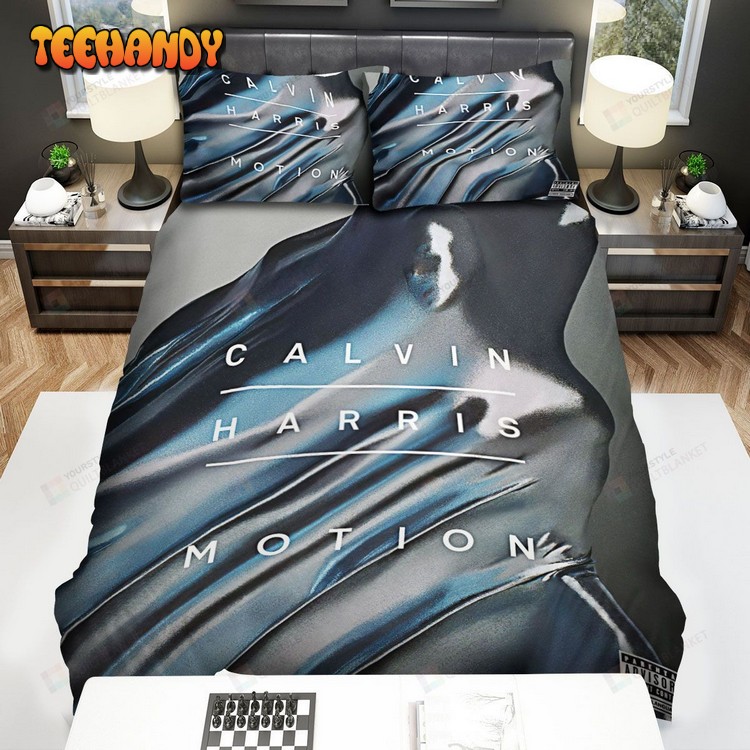 Calvin Harris Motion Album Spread Comforter Duvet Cover Bedding Sets