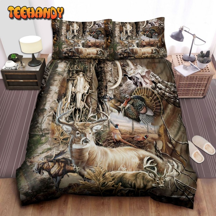 Camo Hunting Art Bedding Set