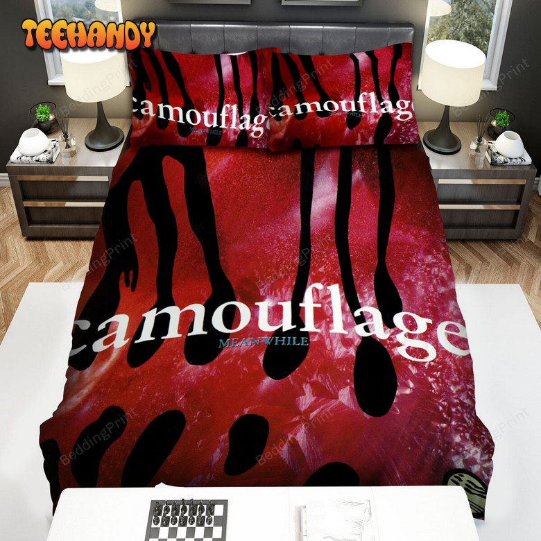 Camouflage Band Album Meanwhile Bed Sheets Duvet Cover Bedding Sets