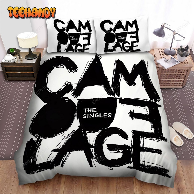 Camouflage Band Album The Singles Duvet Cover Bedding Sets