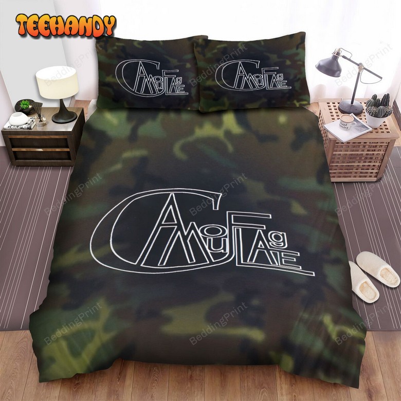 Camouflage Band Army Bed Sheets Duvet Cover Bedding Sets