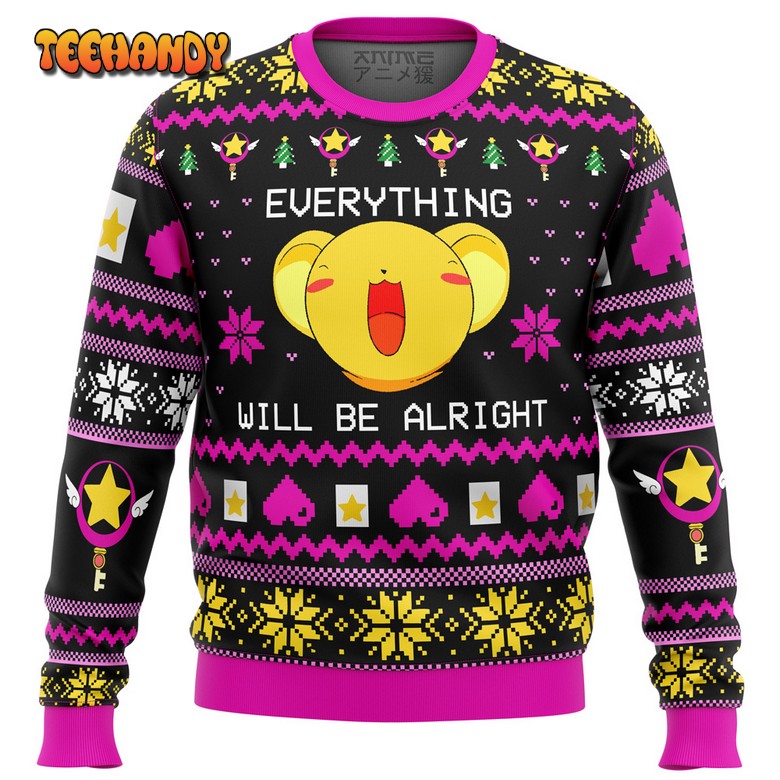 CARDCAPTOR SAKURA HAPPY Ugly Christmas Sweater