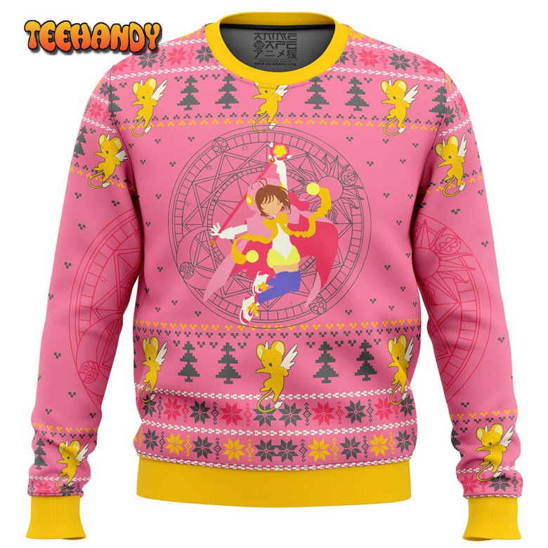 Cardcaptor Sakura Ugly Christmas Sweater