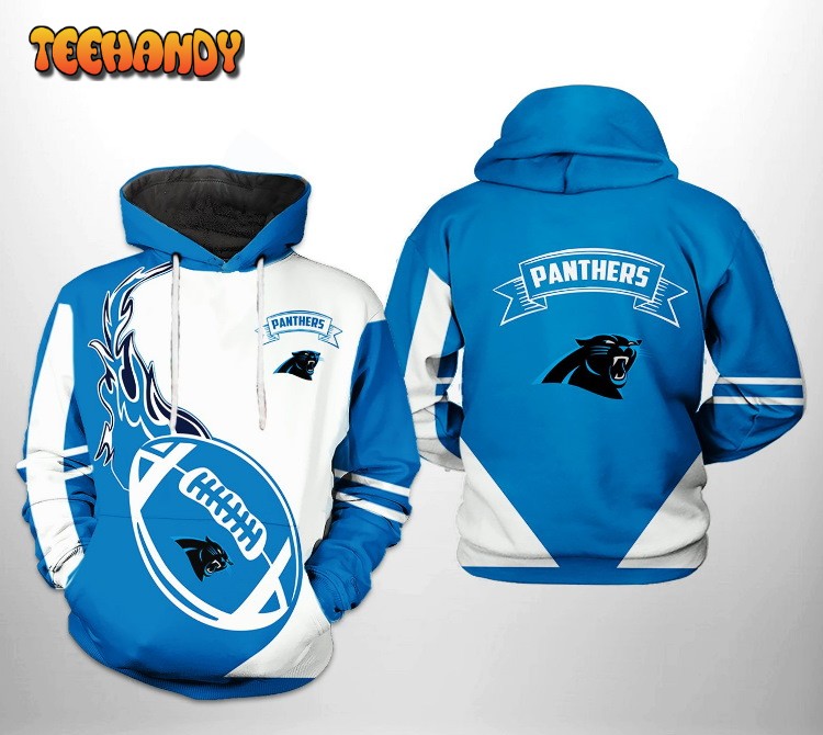 Carolina Panthers NFL Classic 3D Printed HoodieZipper Hoodie