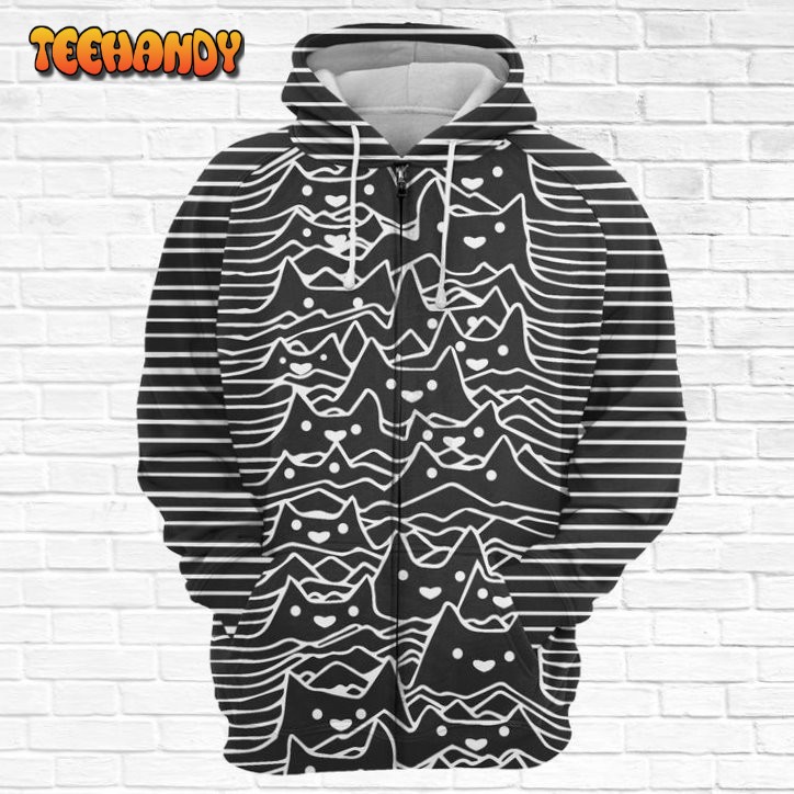 Cat Division 3D Printed HoodieZipper Hoodie