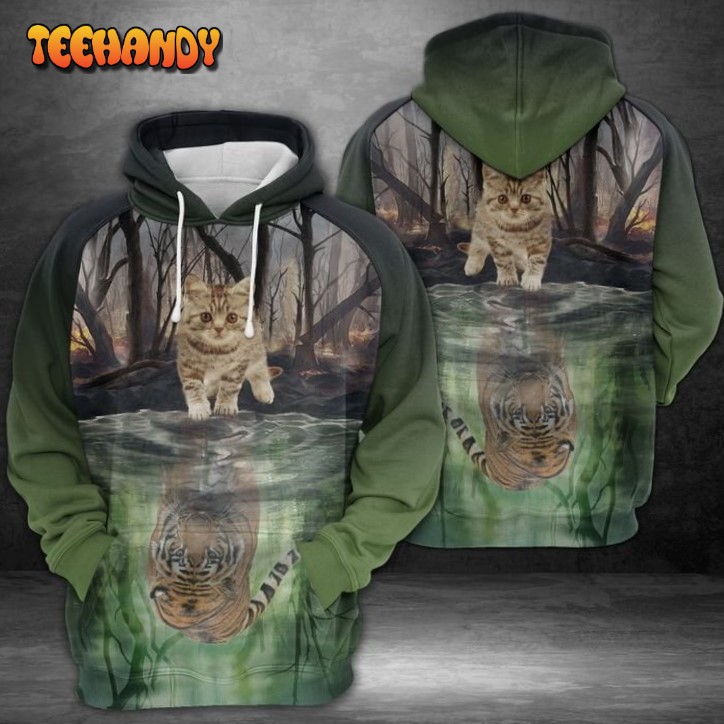 Cat Dreamer 3D Printed HoodieZipper Hoodie