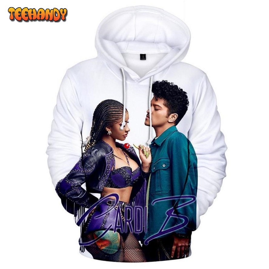 Cawordi B Rapper 3D Printed HoodieZipper Hoodie