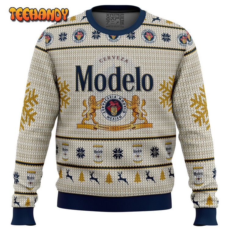 Cerveza Modelo Ugly Christmas Sweater