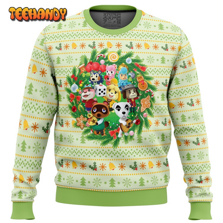 Christmas Animal Festival Animal Crossing Ugly Christmas Sweater