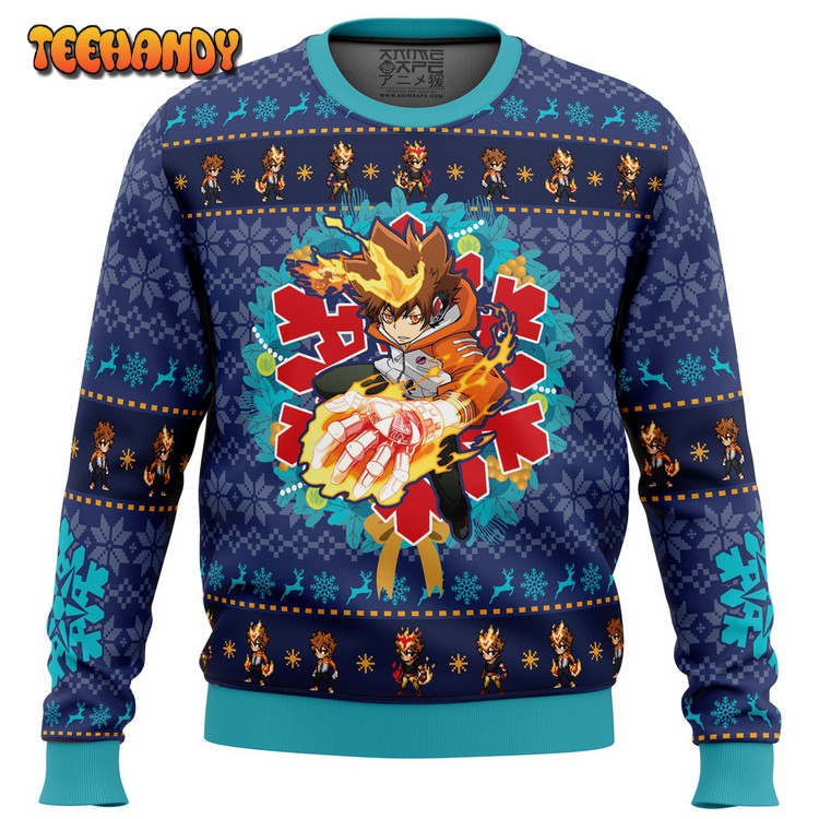 Christmas Tsunayoshi Sawada Kateyo Hitman Reborn Ugly Sweater