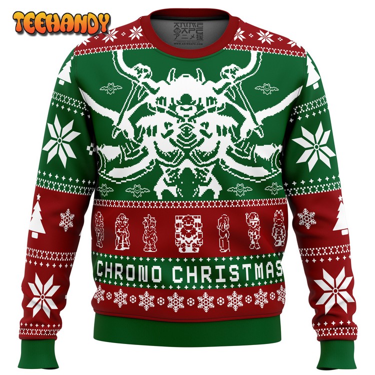 Chrono Trigger Chrono Christmas Ugly Christmas Sweater