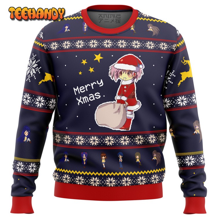 Clannad Merry Xmas Ugly Christmas Sweater