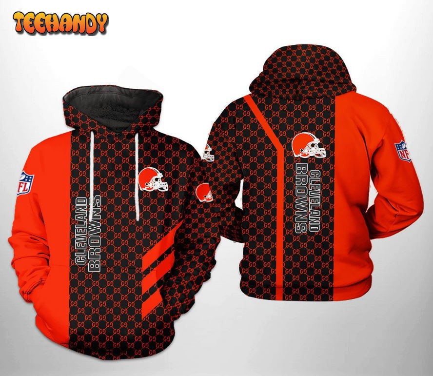 Cleveland Browns NFL 3D Printed HoodieZipper Hoodie