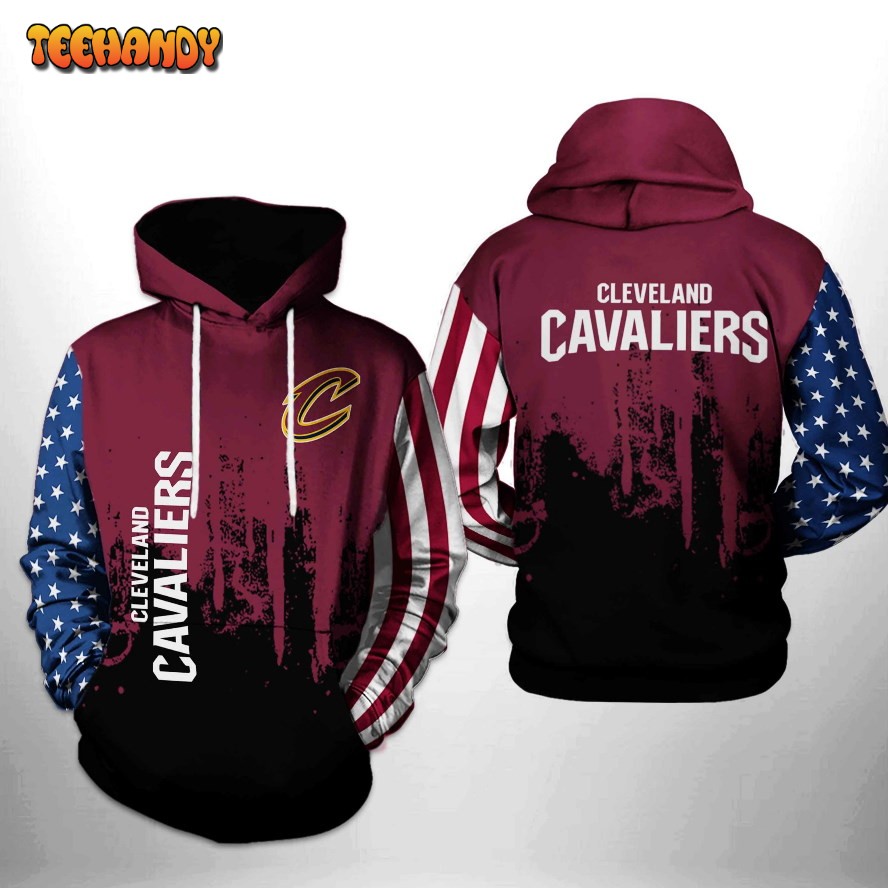 Cleveland Cavaliers NBA Team US 3D Printed HoodieZipper Hoodie