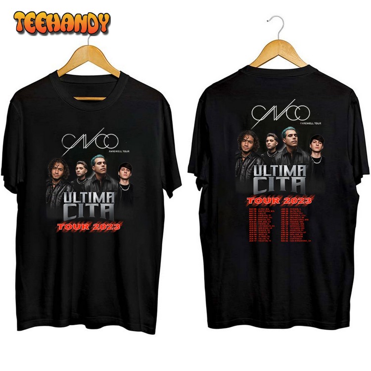 CNCO Última Cita Farewell Tour 2023 Sweashirt