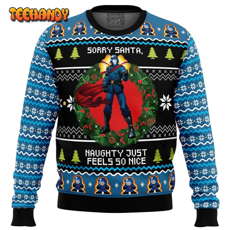 Cobra Commander Christmas Ugly Christmas Sweater