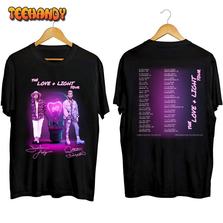 Colton Dixon & Jordan Feliz The Love Light Tour 2023 Shirt, Sweashirt