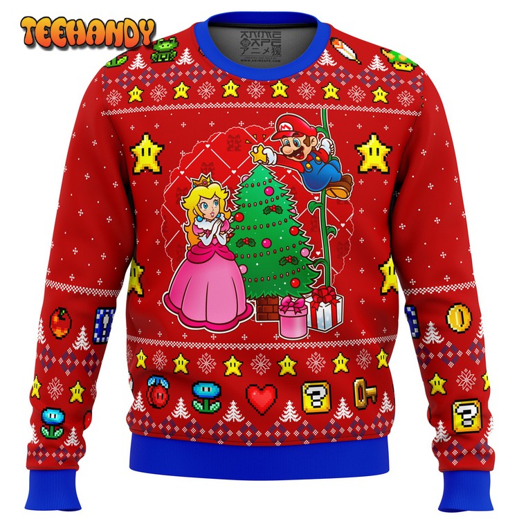 Come and See the Christmas Tree Super Mario Ugly Christmas Sweater