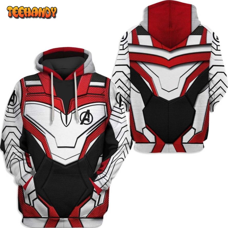 Costume Avengers Time Travel Suit 3D Printed HoodieZipper Hoodie