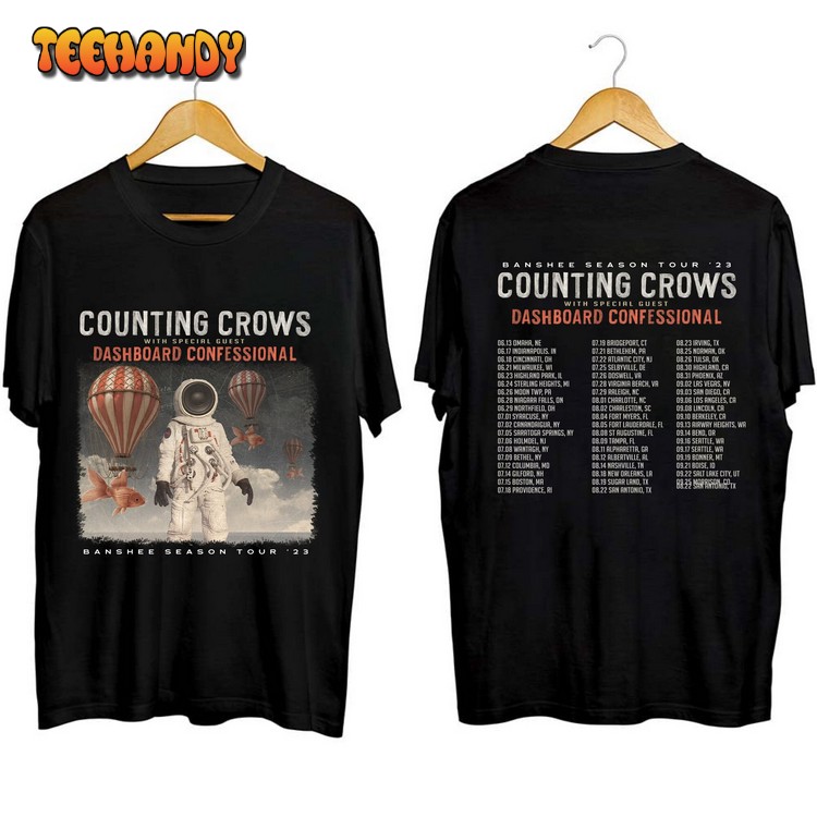 Counting Crows 2023 Concert Counting Crows Banshee Season Tour 2023 Sweashirt