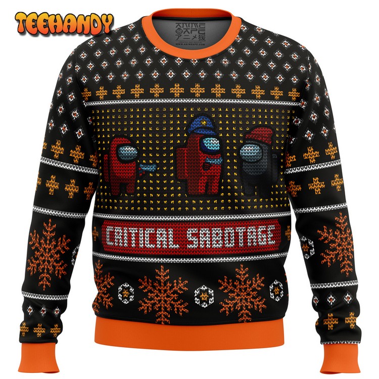 Critical Sabotage Among Us Ugly Christmas Sweater