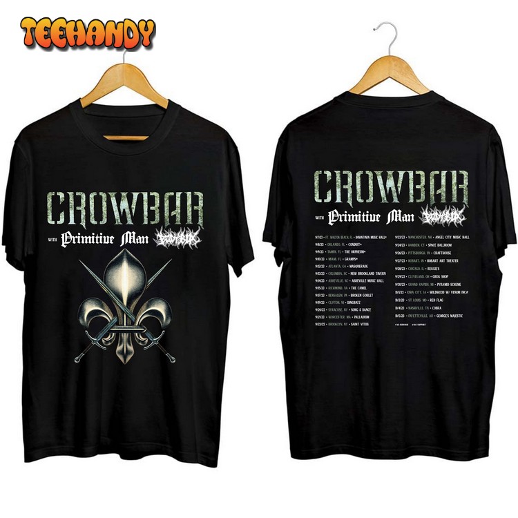 Crowbar, Primitive Man, and Bodybox 2023 Tour Shirt, Sweashirt