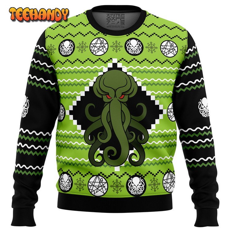 Cthulhu Ugly Christmas Sweater