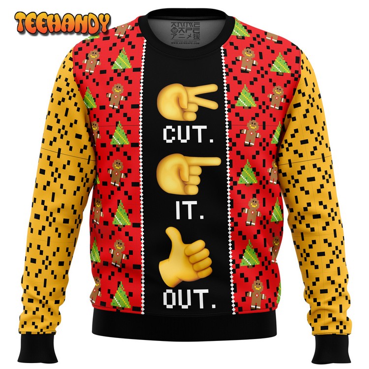 Cut It Out. Full House Ugly Christmas Sweater