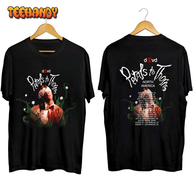 D4vd Petals to Thorns Tour 2023 Sweashirt