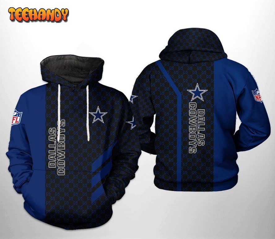 Dallas Cowboys NFL 3D Printed HoodieZipper Hoodie