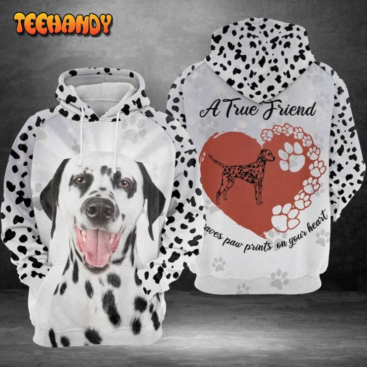 Dalmatian 3D Printed HoodieZipper Hoodie