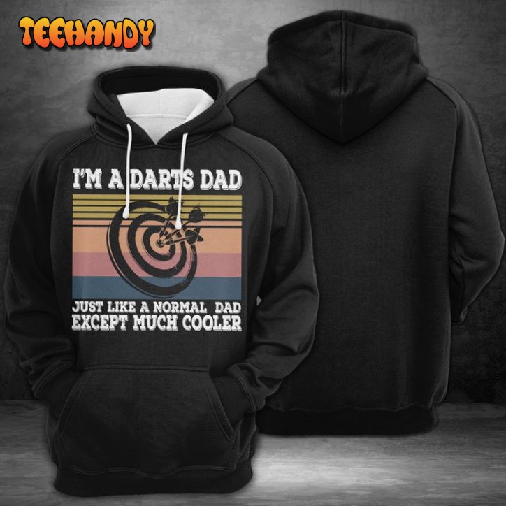 Darts Dad Darts Dad 3D Printed HoodieZipper Hoodie