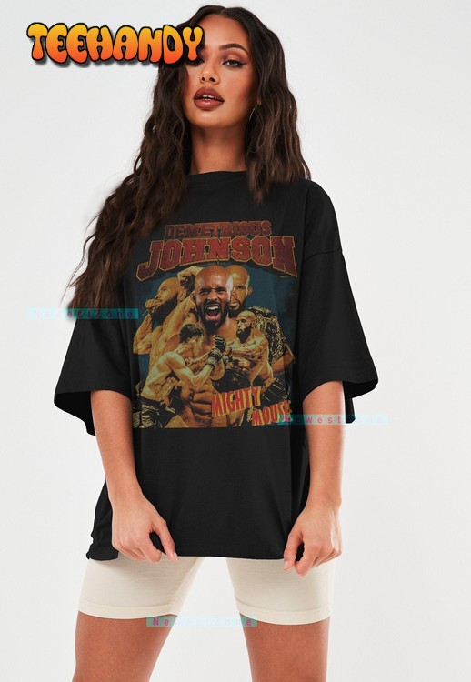 Demetrious Johnson Shirt United States Fighter Vintage Graphic Sweashirt